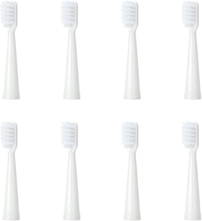 8pcs White