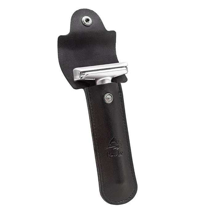 Razor with Protective Case,Black