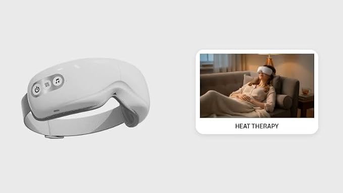 White Double-layer Airbag Eye Massager