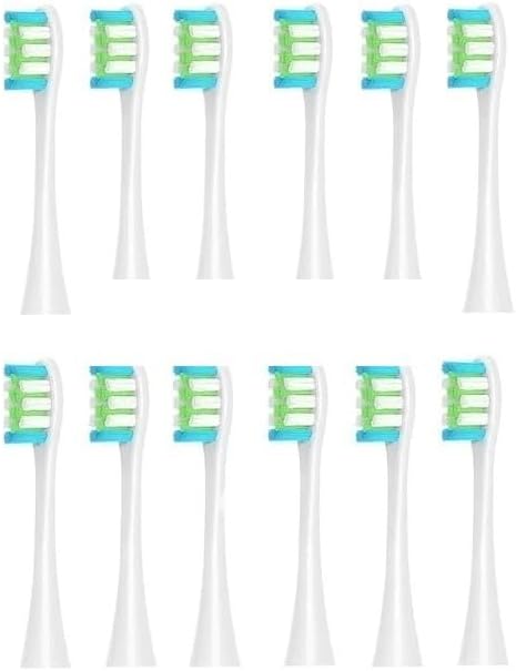 12 Pcs White