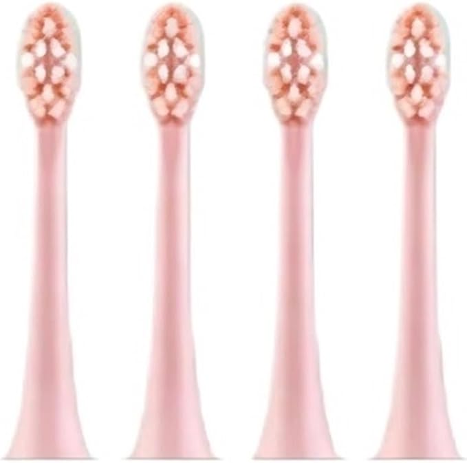 Pink 4 Brush Heads