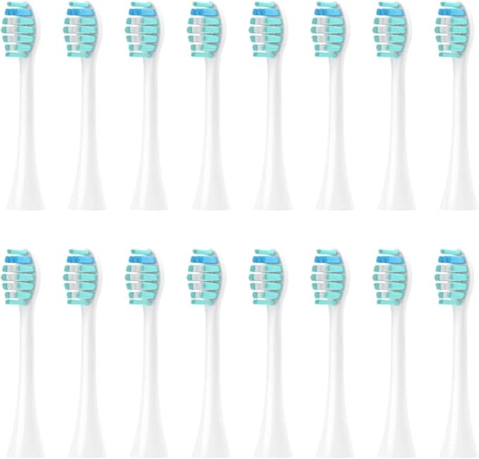 16pcs White