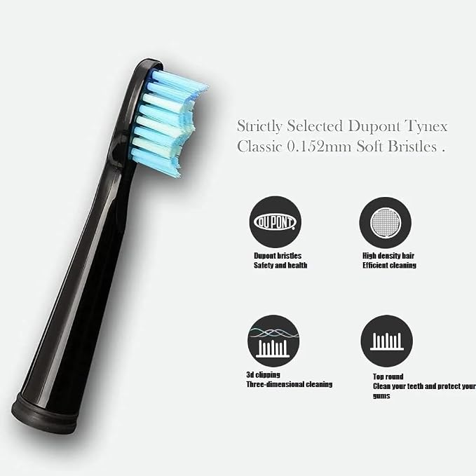 8 Pcs Black