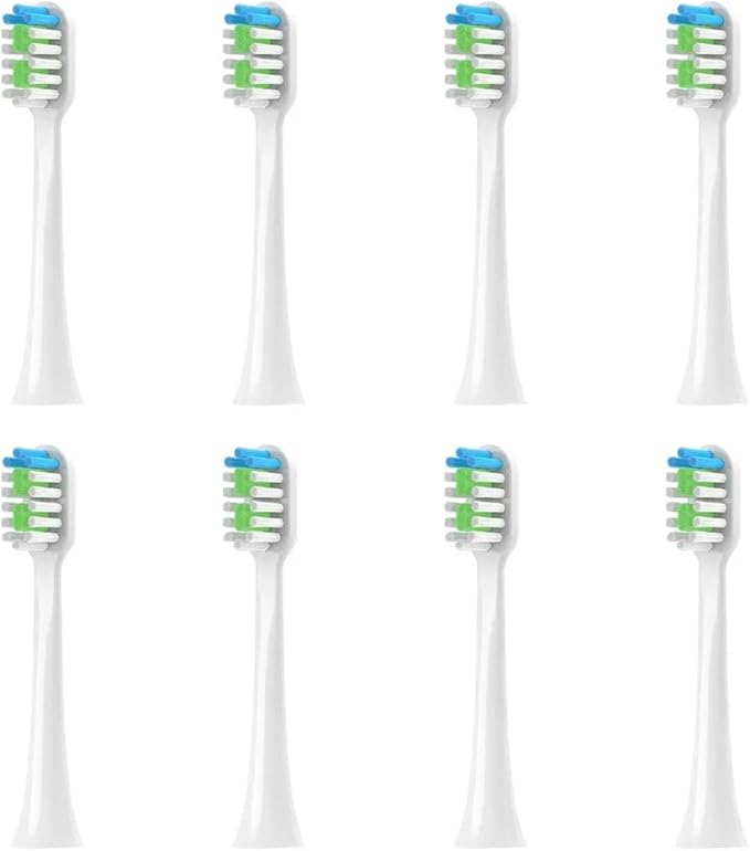8pcs Whtie