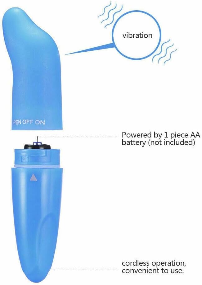 White Big and Blue Small Massager