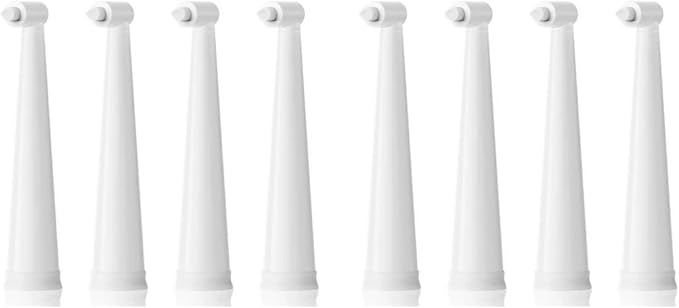 8pcs White