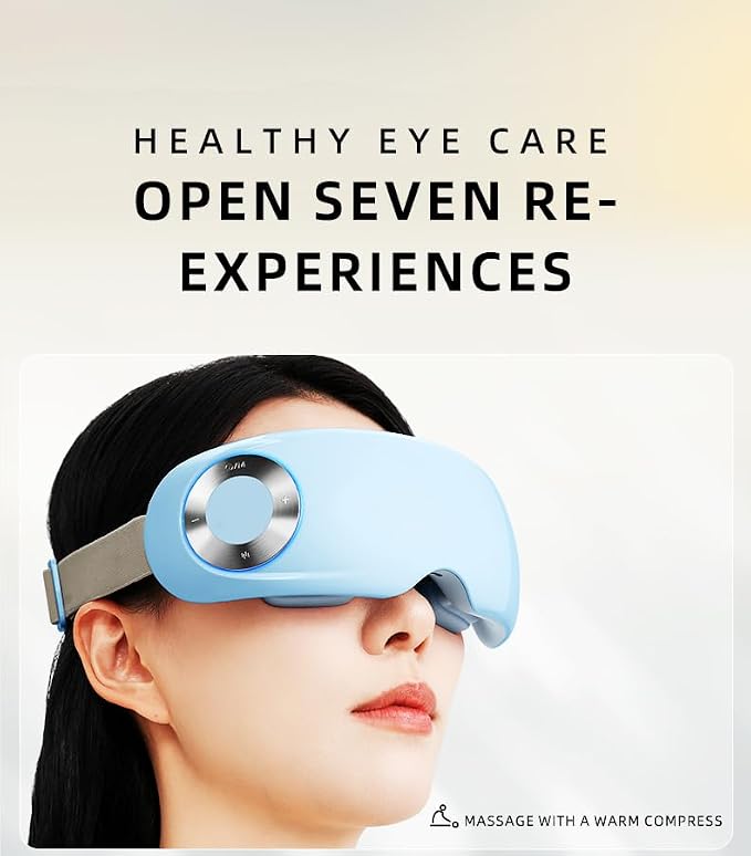 Blue Vibration Eye Massager