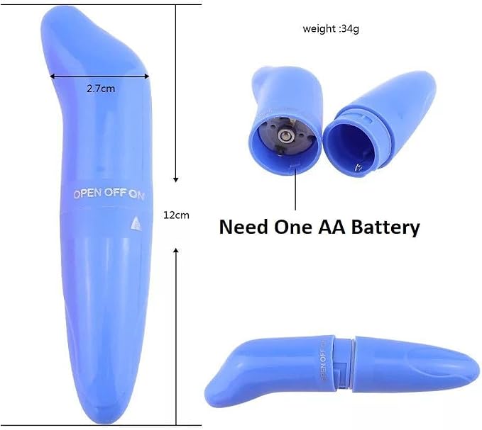 White Big and Blue Small Massager