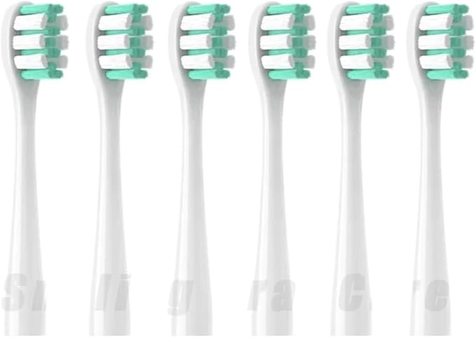 6pcs White