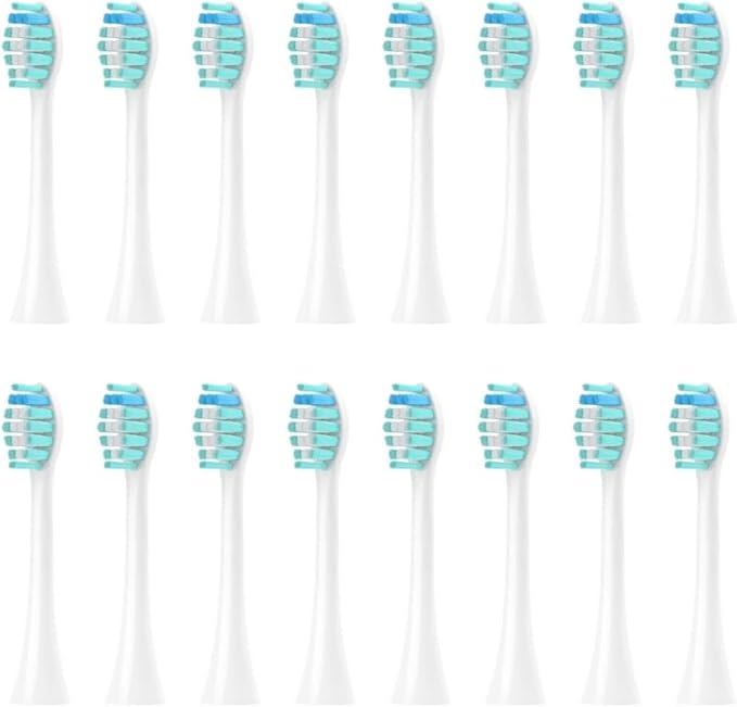 16pcs White