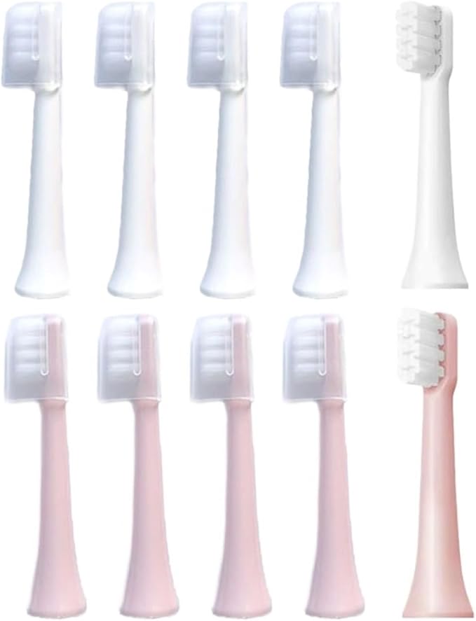 4 White and 4 Pink