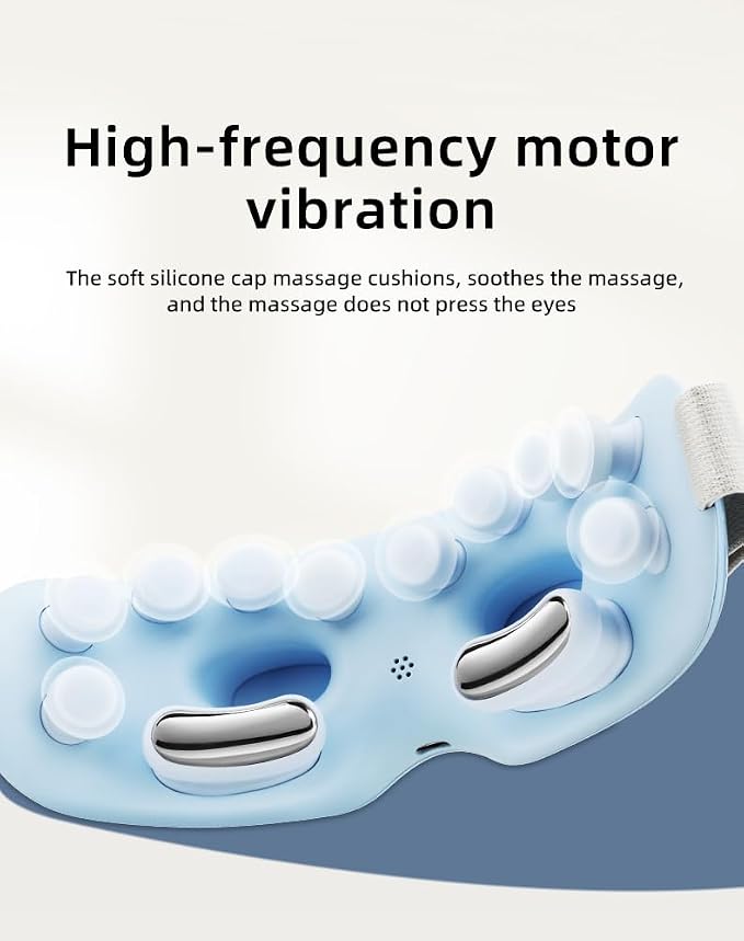 Blue Vibration Eye Massager