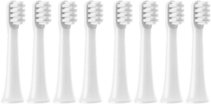 8pcs White