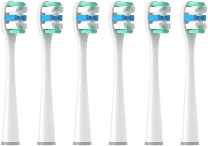 6pcs White