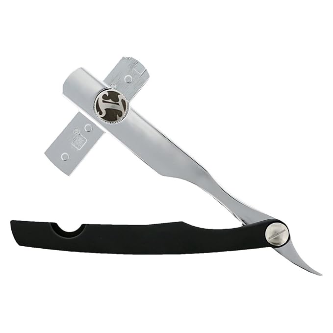 Matte Black Scale on Chrome Razor