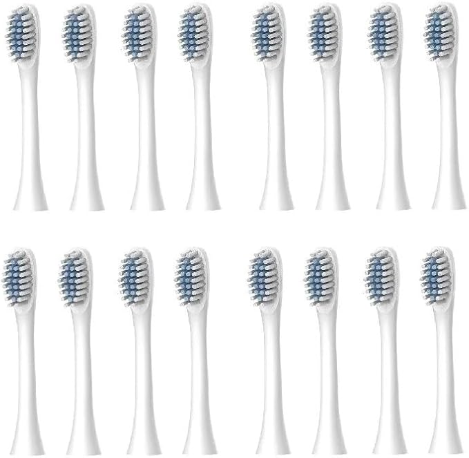 16pcs White