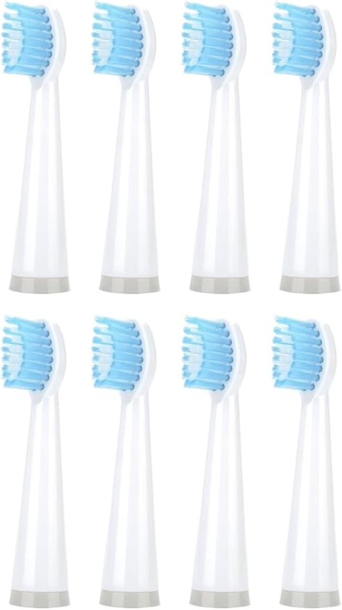 8pcs White