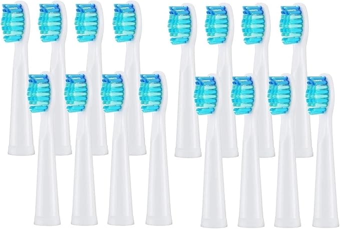 16 Pcs White