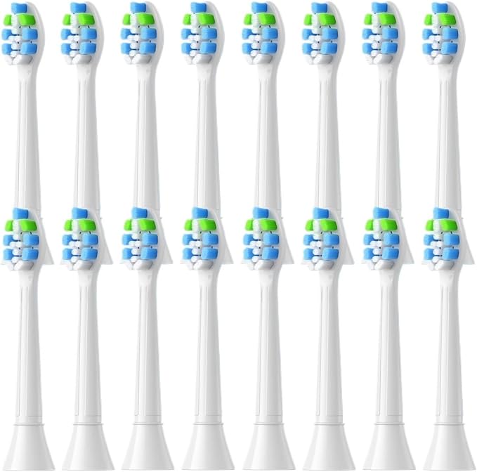16pcs White