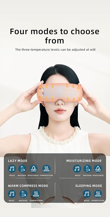Blue Vibration Eye Massager