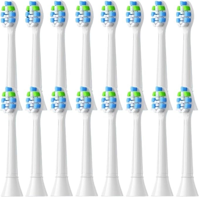 16pcs White