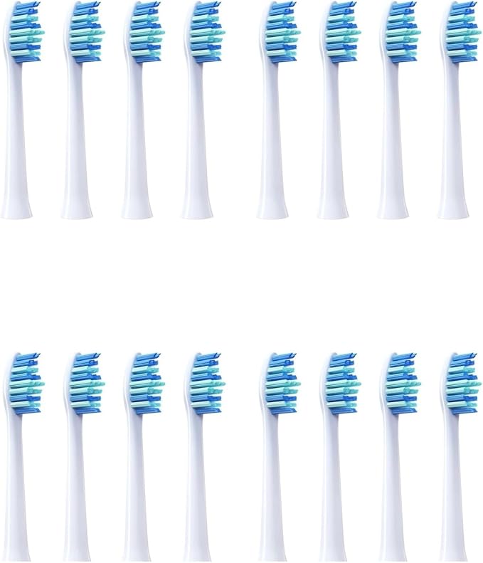 16pcs White