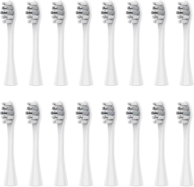 16pcs White