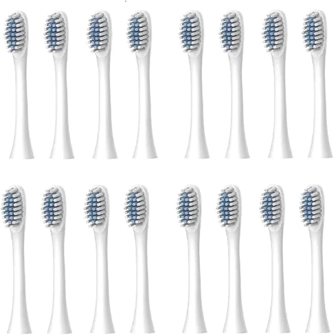 16pcs White