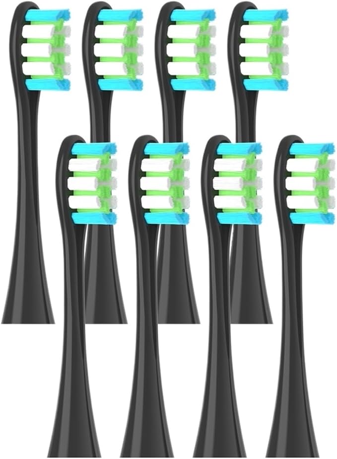 8 Pcs Black