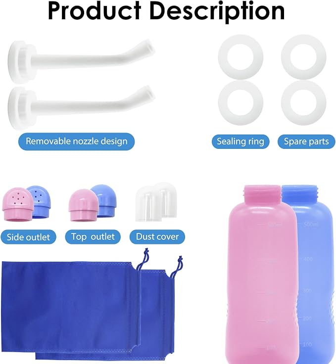 Pink/Blue 2-pack