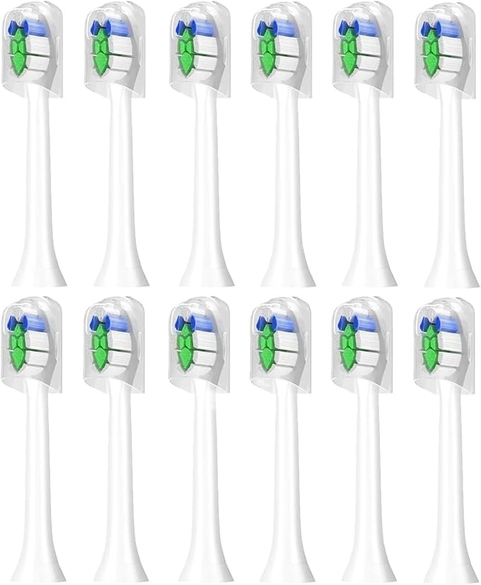 12pcs White