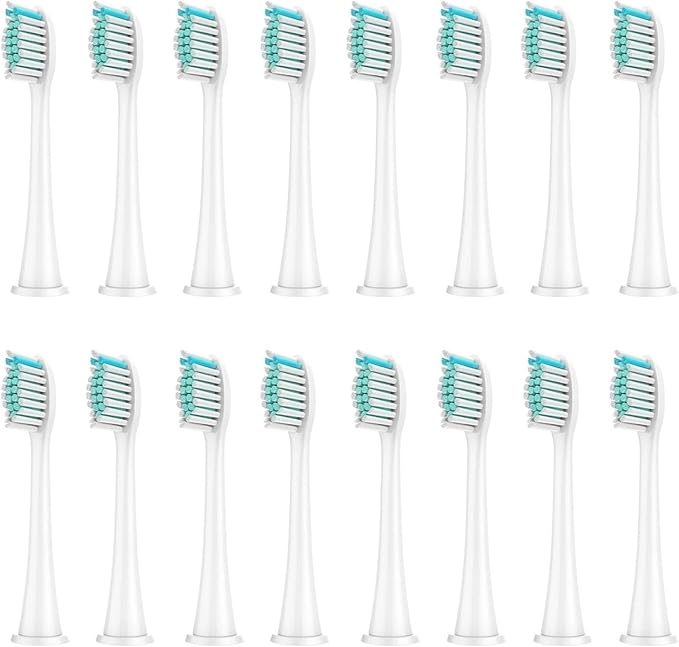 16pcs White