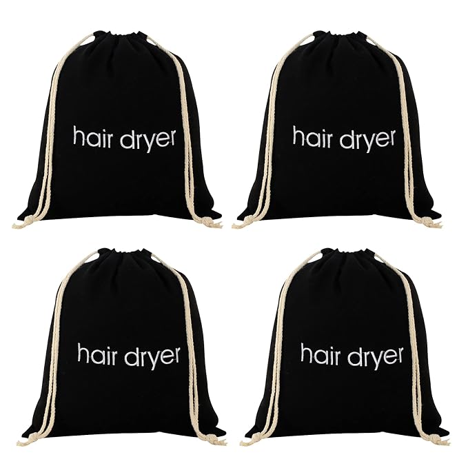 4 Pcs Black