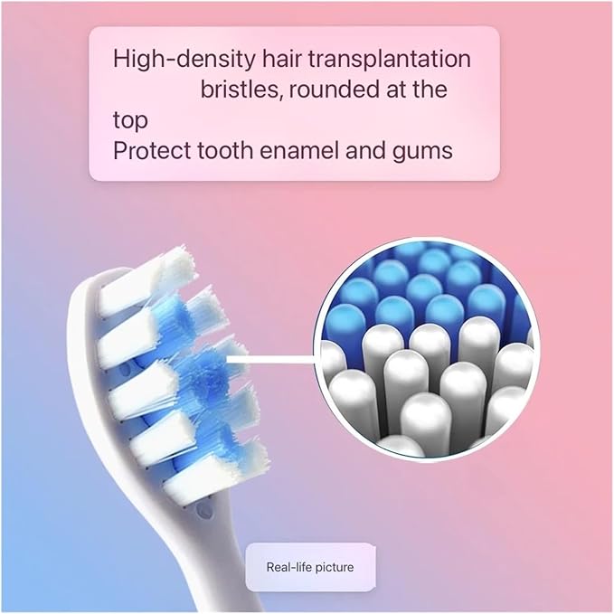 8pcs White