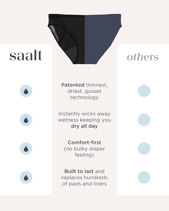 Volcanic Black - Heavy Absorbency