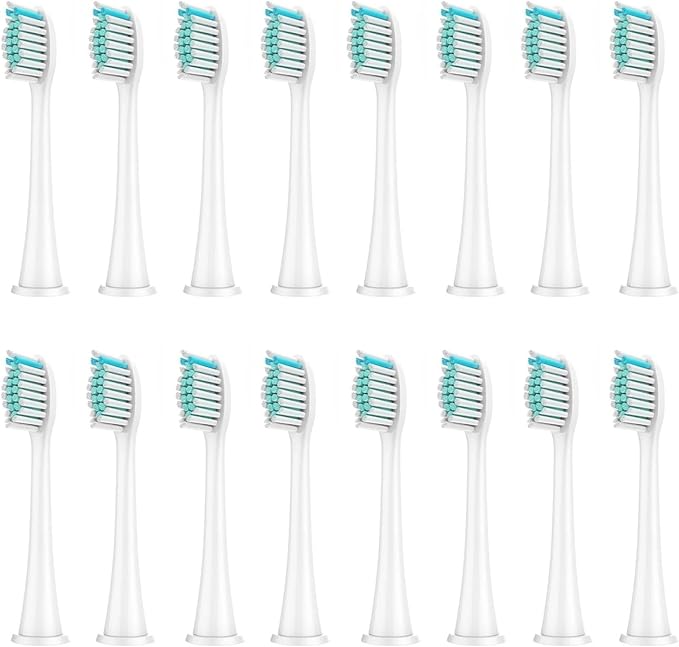 16pcs White