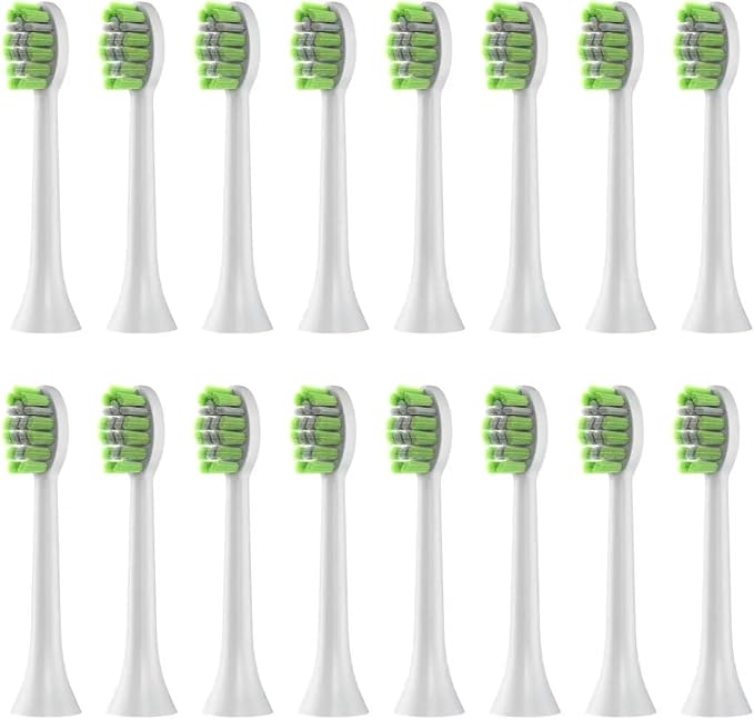 16pcs White