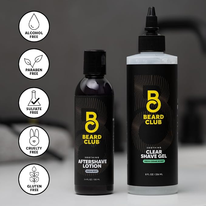 Straight Edge, Shave Gel & Aftershave
