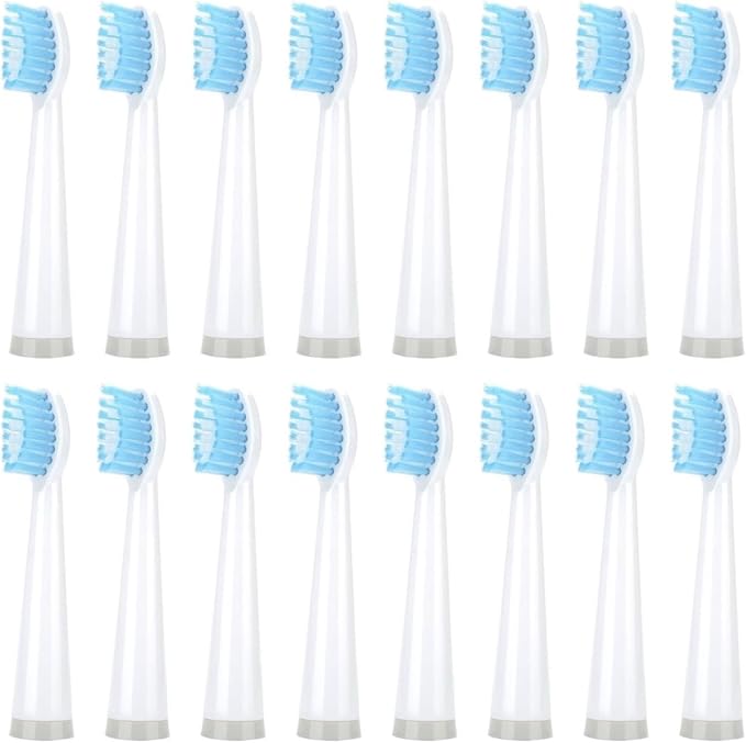 16pcs White