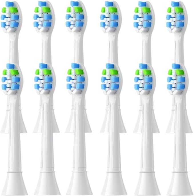 12pcs White