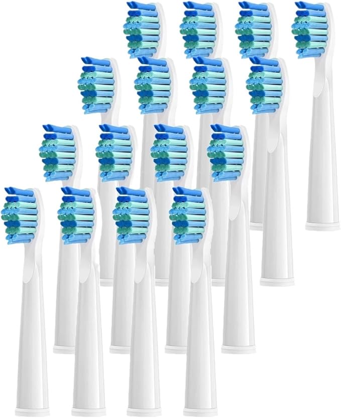 16pcs White