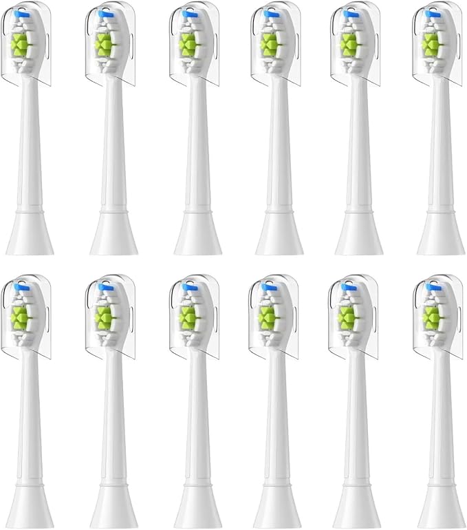 12pcs White