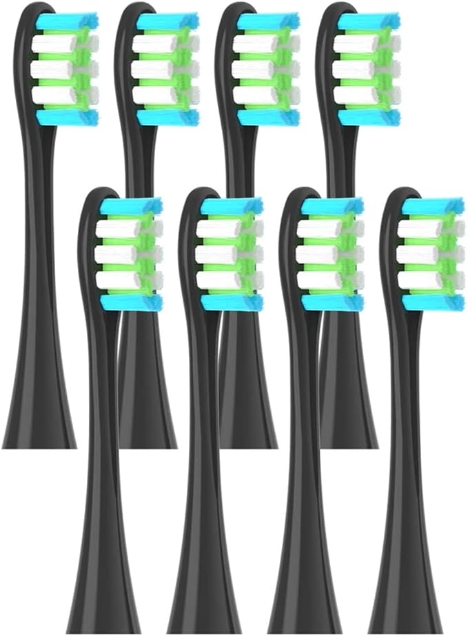 8 Pcs Black