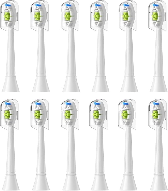 12pcs White