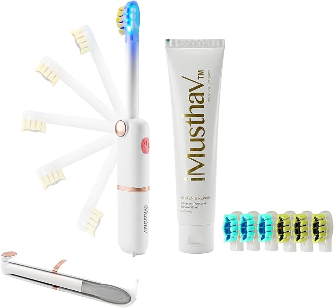 White Foldable Travel Whitening