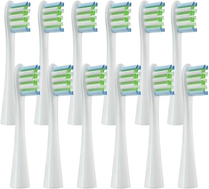12pcs White
