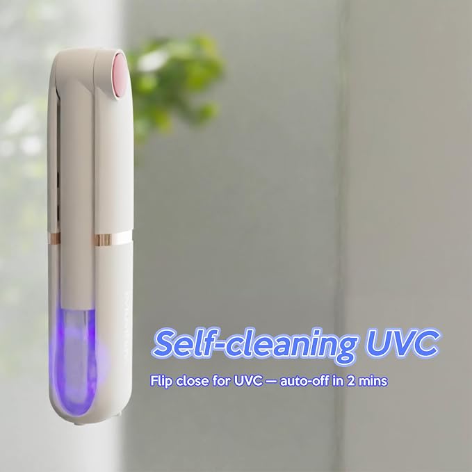 White Foldable Travel Uv-c