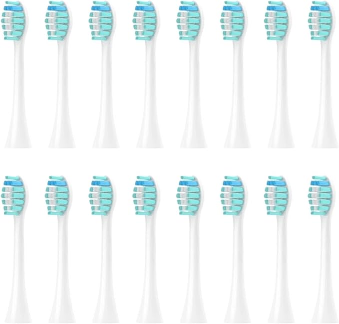 16pcs White