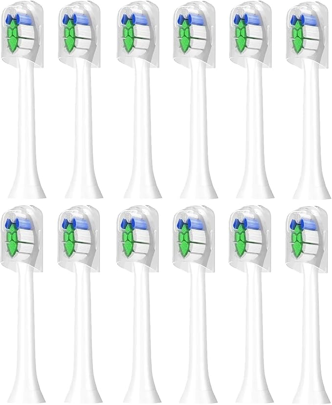 12pcs White