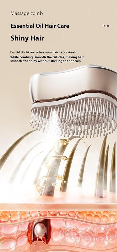 Manual Spray Hair Care Brush